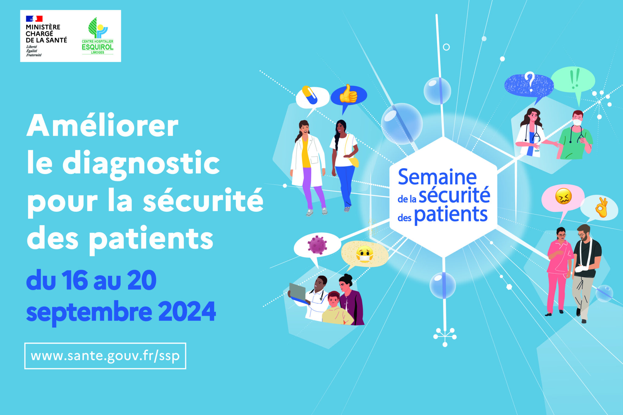 semaine sécurité des patients. Améliorer le diagnostic pour la sécurité des patients